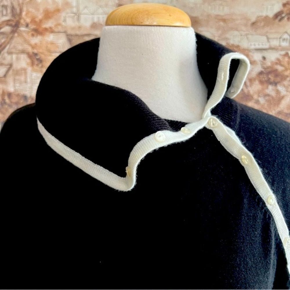 Fashion Bug Black and White Sweater size 26/28W - Picture 5 of 10